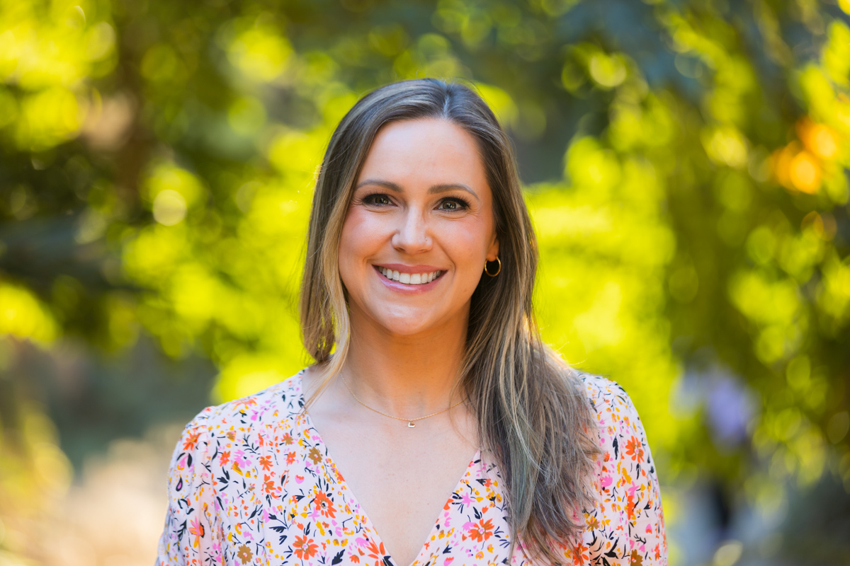 Friendly personal branding portrait photographed outdoors in Las Vegas